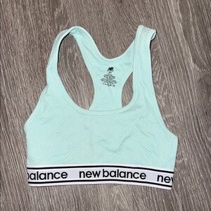New Balance Women's Light Blue Sports Bra